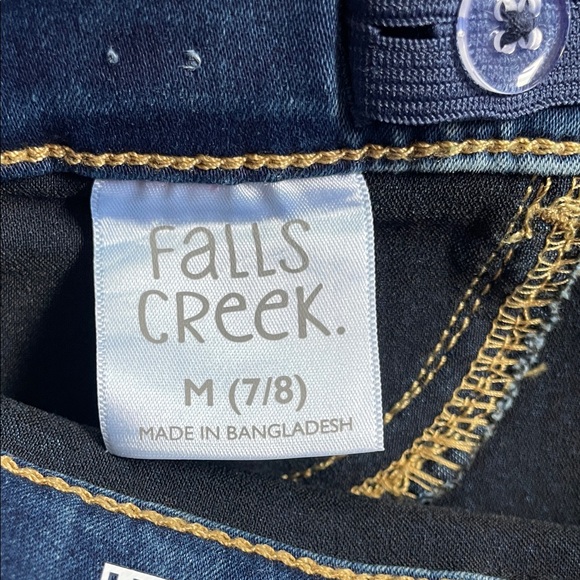 Falls Creek Girls Dark Blue Jegging Stretch - Picture 3 of 12